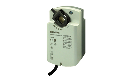Siemens GQD series 2Nm spring return damper actuator