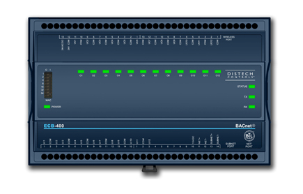 Distech CDIB series programmable controller with Bacnet MS/TP and onboard I/O